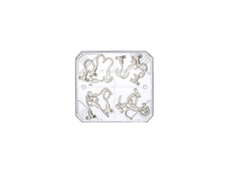 Parkside® Neodymové magnety / Magnetické svorky (magnetické háčky)