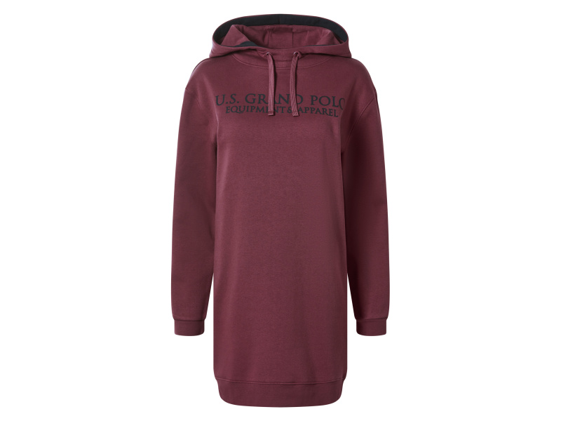 esmara® Dámské mikinové šaty (červená, M (40/42))