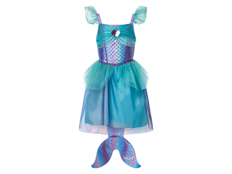 Dívčí kostým "Mořská panna" / "Beruška" / "Ledové království" / "Víla" (mořská panna, 110/116 (4-6 Jahre))