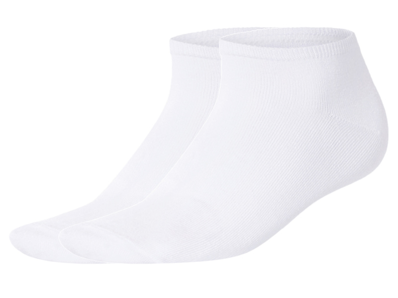 esmara® Dámské nízké ponožky, 2 páry (bílá, 35-38)