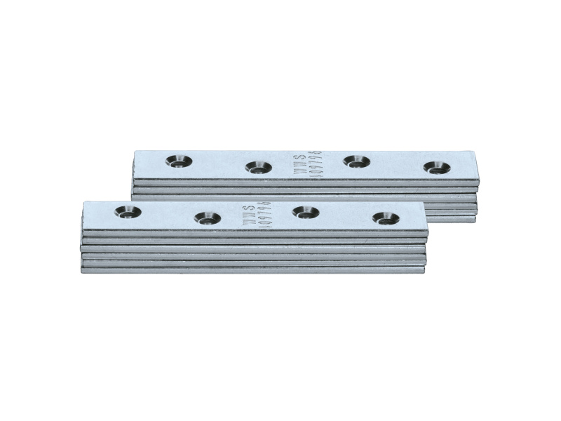 Parkside® Děrovaný úhelník / spojovací prvek (plochý spojovací prvek, 12 kusů)