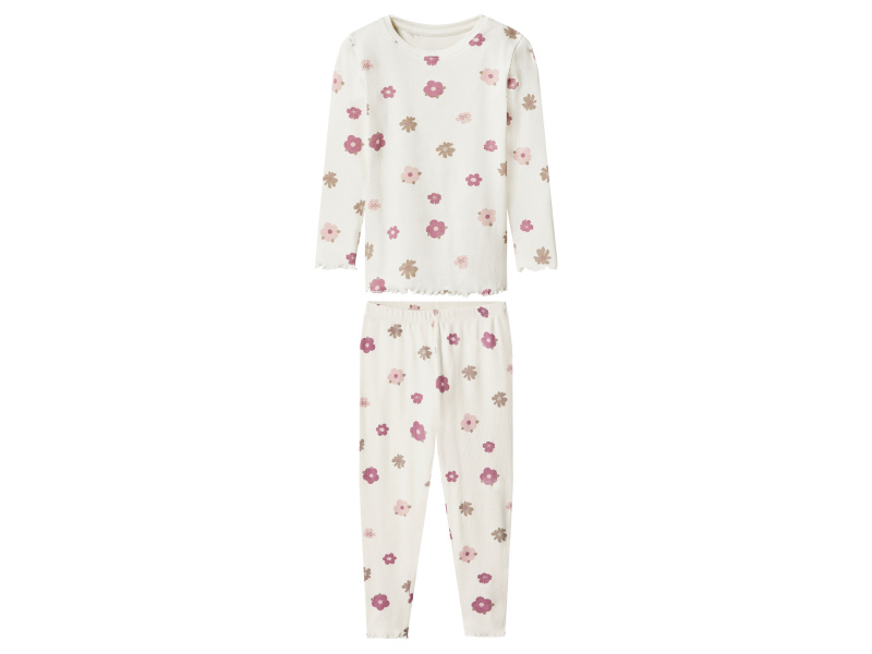lupilu® Dětské pyžamo (bílá, 110/116)