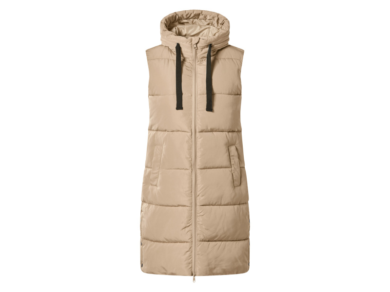 esmara® Dámská dlouhá vesta (béžová, S(36/38))