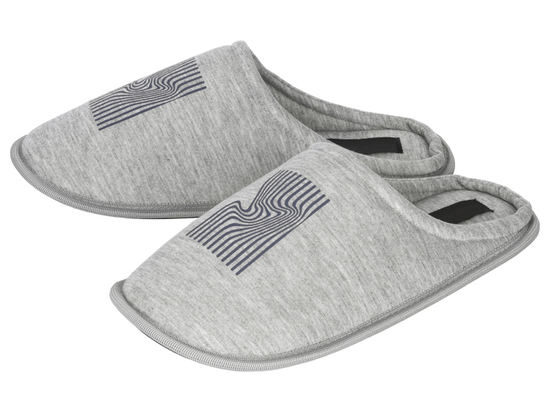 esmara® Pánská domácí obuv (šedá, 42/43)