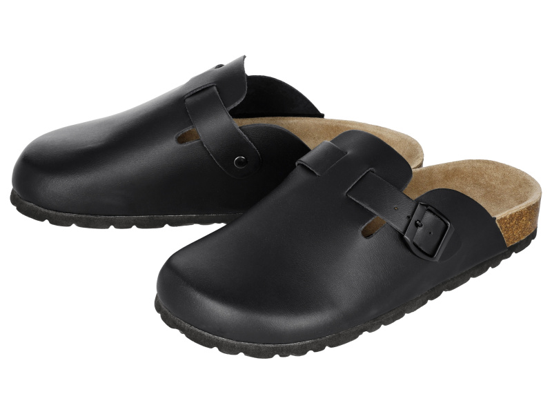 esmara® Dámské / Pánské nazouváky (černá, 37)