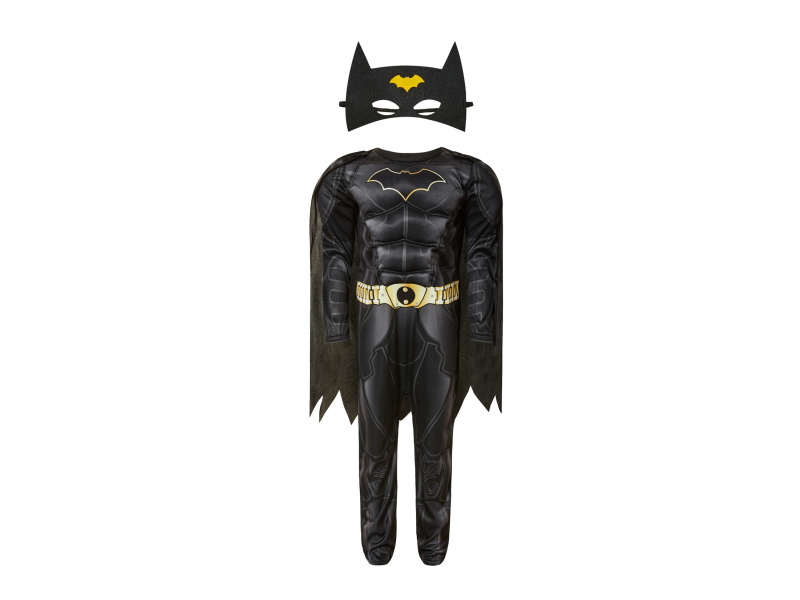 Chlapecký kostým "Batman" / "Superman" / "Flash" (Batman, 122/128 (6-8 Jahre))