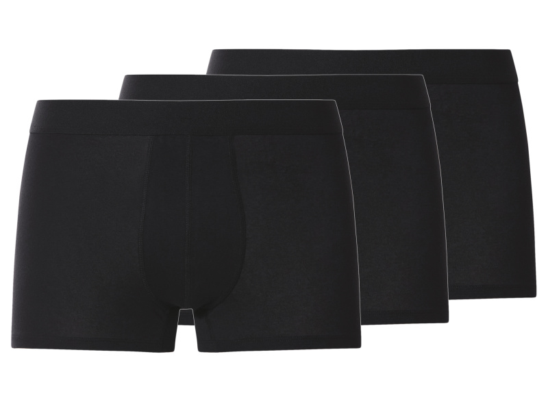 esmara Men Pánské boxerky, 3 kusy (černá, 4/S)