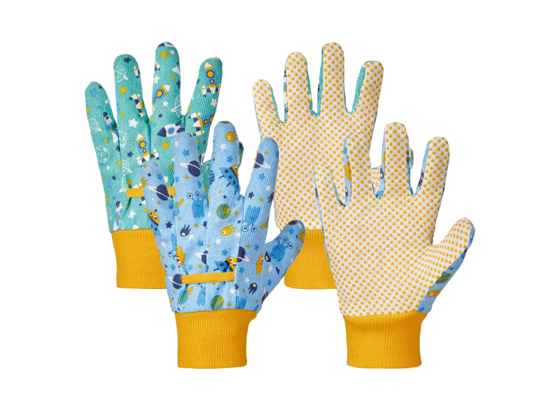 Parkside® Dětské zahradní rukavice, 2 páry (modrá/tyrkysová, 4)