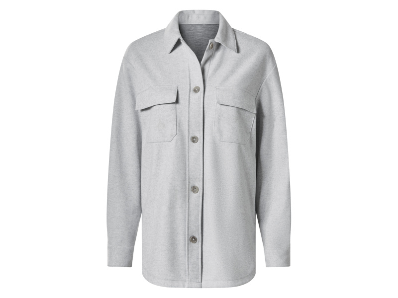 esmara® Dámský overshirt (šedá, S(36/38))