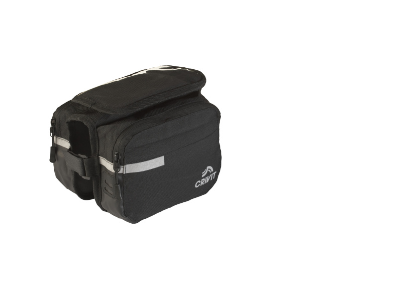 Crivit Cyklistická brašna (dvojitá brašna na rám)