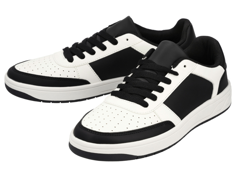 esmara® Dámská obuv „Sneaker" (černá/bílá, 38)