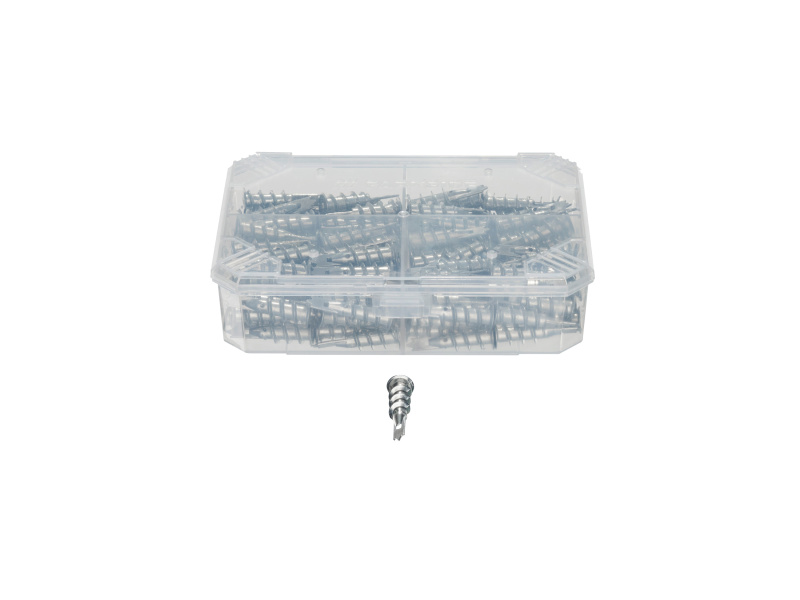 Parkside® Sada dutinových kovových hmoždinek (sada hmoždinek do sádrokartonu, 150dílná)