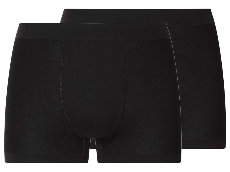 esmara Men Pánské boxerky, 2 kusy (černá, 6/L)