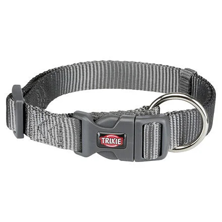 TRIXIE Obojek PREMIUM - grafit Velikost obojku PREMIUM: M-L:35-55cm/20mm