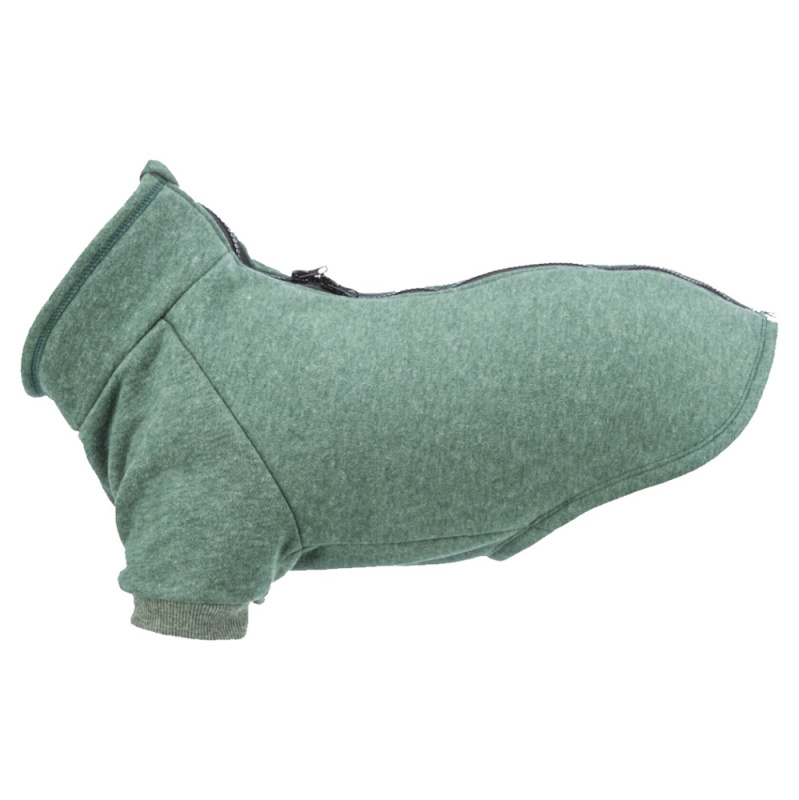 Svetr Trixie CityStyle Amsterdam XS 30cm tm. zelený