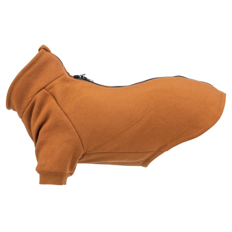 CityStyle mikina AMSTERDAM, rezavá XXS: 24cm, hruď: 34cm, krk: 26cm