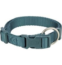 Nylonový obojek PREMIUM, petrolejová S:25-40cm/15mm