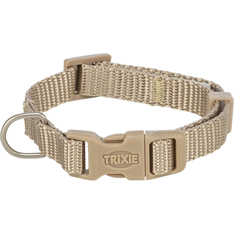 Trixie Obojek Premium Nylonový Pískový - S (1,5cm/25 až 40cm)