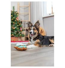 Xmas Santa - hračka pro psy, bez zvuku, plyš 22 cm