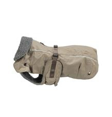 Kabátek ROUEN 2 v 1, buldog střih, písková M:52cm, hruď:54-84cm, krk:54-66cm