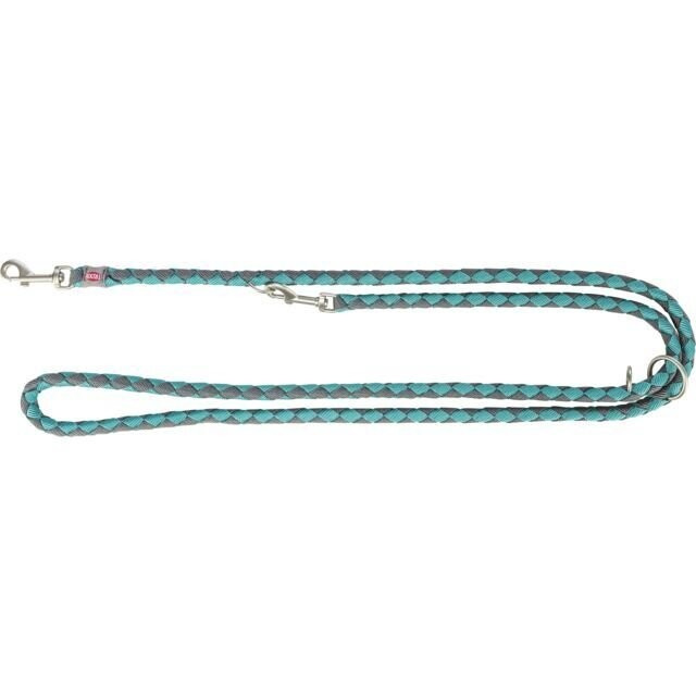 Trixie Vodítko Cavo Prodložené 1,8cm/2m - Aqua/Grafit