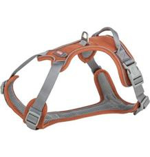 Postroj PREMIUM ACTIVE, rezavá M-L: 60-75 cm/ 25 mm