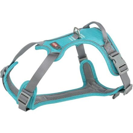 Postroj PREMIUM ACTIVE, aqua L-XL: 74-100 cm/ 25 mm