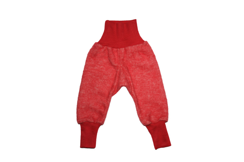 Rostoucí dětské kalhoty merino fleece Cosilana červené Velikost: 98/104