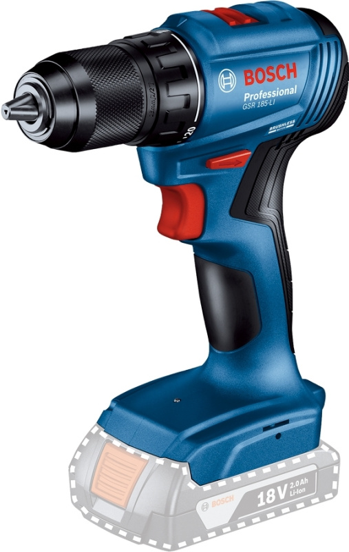 Šroubovák vrtací AKU Bosch GSR 185-LI (bez aku)