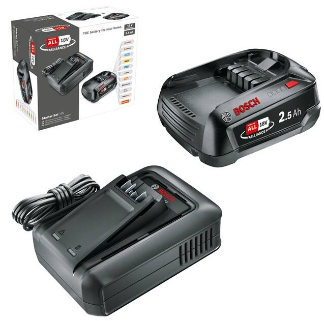 Bosch Startovací sada 18 V (1 x 2.5 Ah + AL 18V-44)