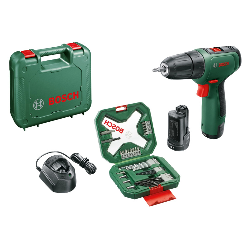 Bosch Akumulátorová vrtačka EasyDrill 1200 vč. přísl. v látkovém kufříku