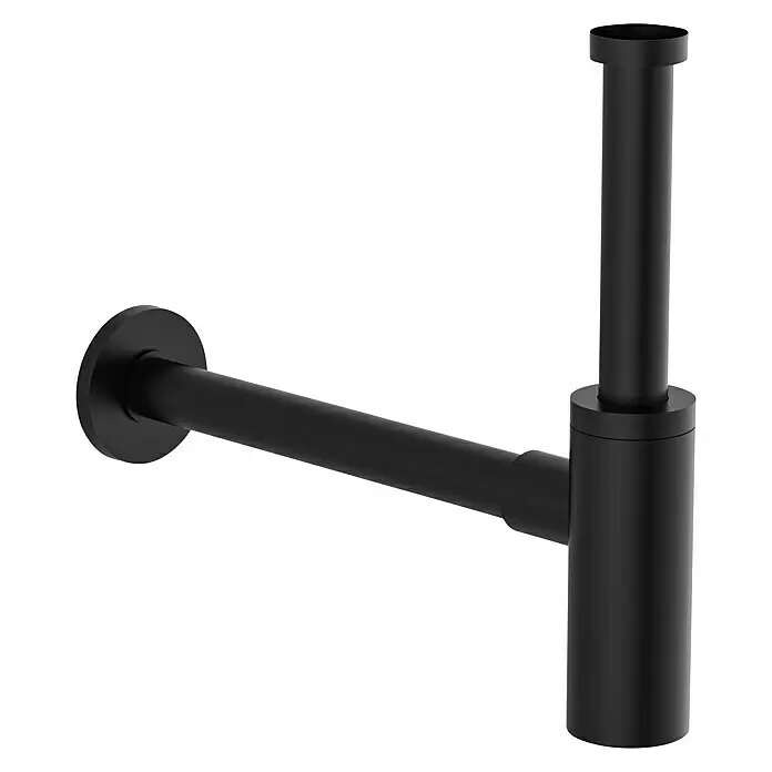 Umyvadlový sifon Bäderwelt Korfu / 1 ¼″ / černá Varianta: ivi1
