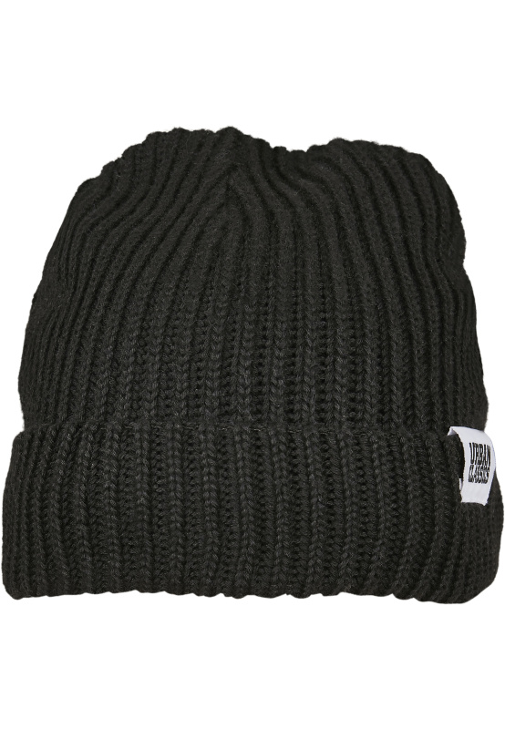 Černá čepice Fisherman Beanie