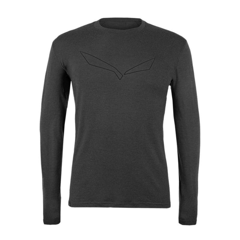 Salewa Pure Logo Merino Responsive Pánské tričko s dlouhým rukávem L/S T 28262-0910 m