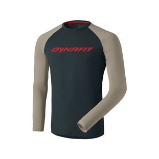 Dynafit 24/7 Long Sleeve Shirt, blueberry rock khaki , vel. XL