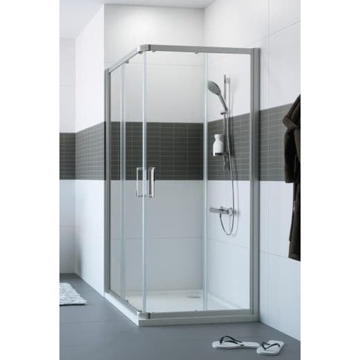 Huppe Classics 2 posuvné dveře hüppe rohový vstup 2-dílný (1/2) bílá C25103.055.322