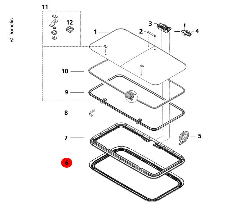 WEBAS Střešní okno se zvedací střechou 361282