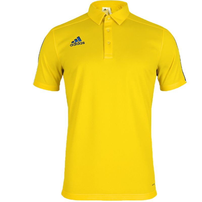 Pánské polo tričko adidas MT14 TRG yellow D83215 pánské L
