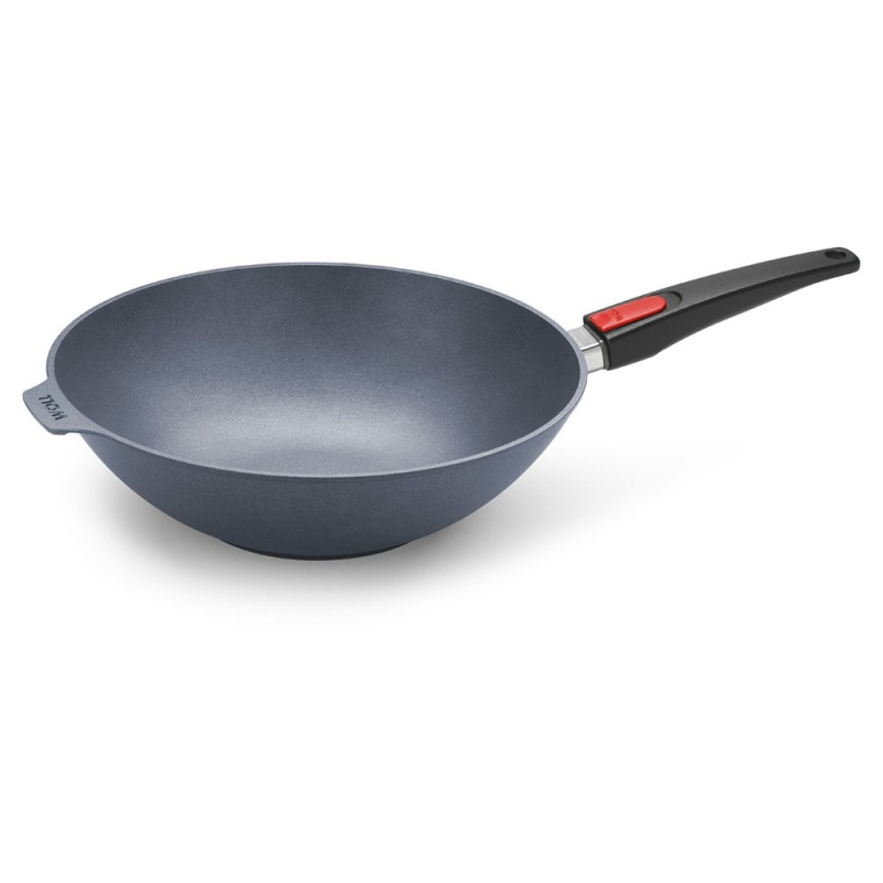 Woll Nepřilnavý wok Diamond Lite s odnímatelnou rukojetí, 32 cm 11032DPI