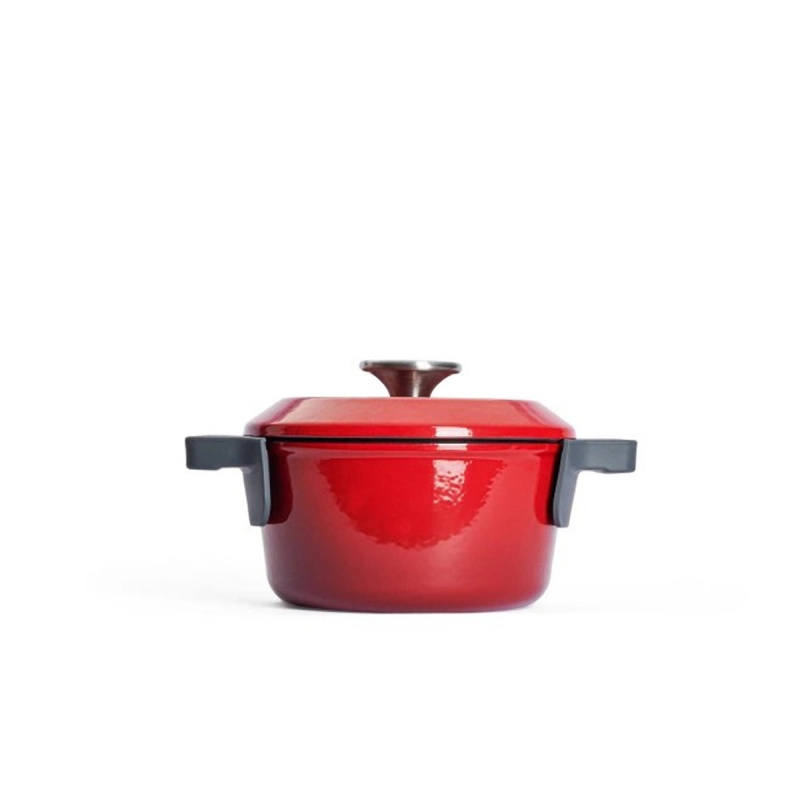 Woll Litinový hrnec s poklicí, Iron, Ø 16 cm / 1,3 l, červená 116CI-010