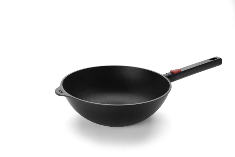 Woll Nepřilnavá wok pánev Eco Logic QXR s odnímatelnou rukojetí, 28 cm 11028LCI-Q