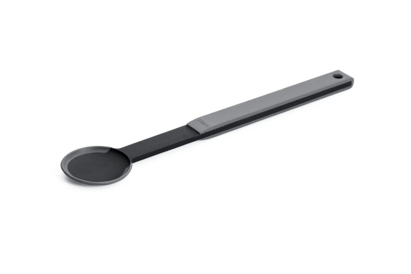 Woll Silikonová lžíce Cook it, 32 × 6 cm, černošedá KU004-G