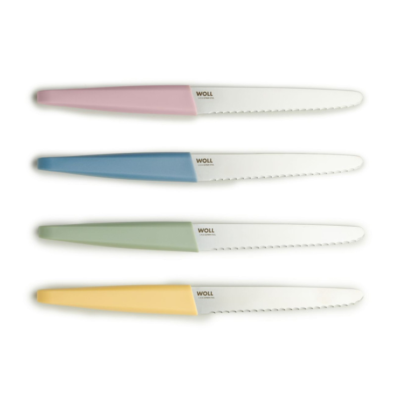 Woll Sada 4 ks snídaňových nožů, multikolor 887411 F2 00 (GS90PK-SET)