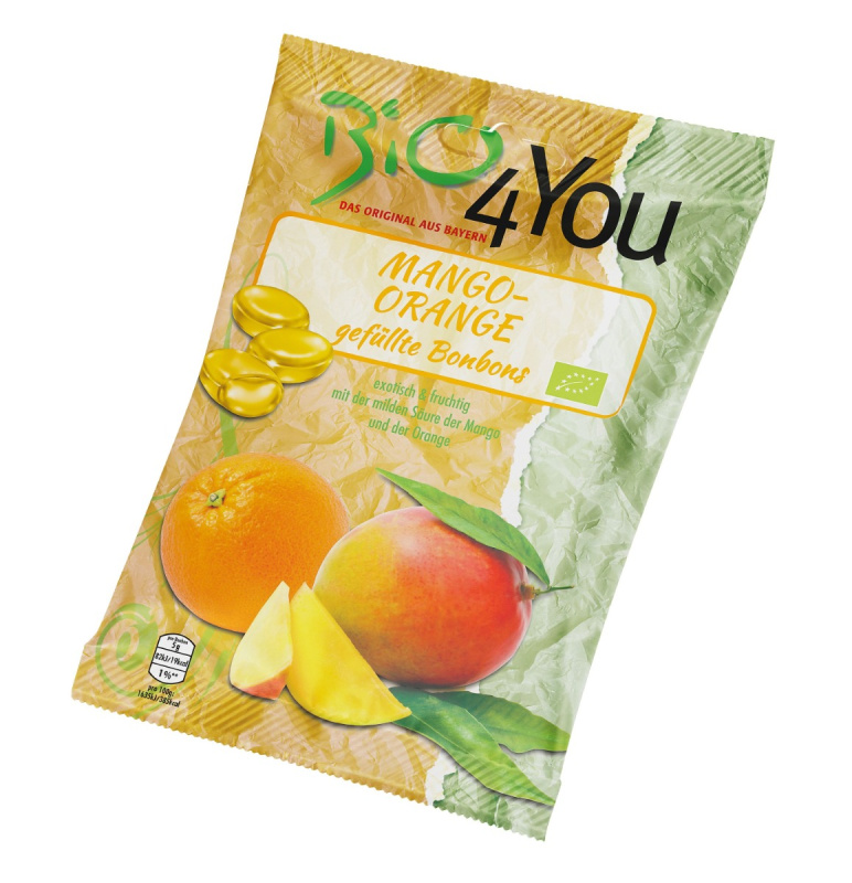 PROBIO Bonbony mango–pomeranč BIO 75 g