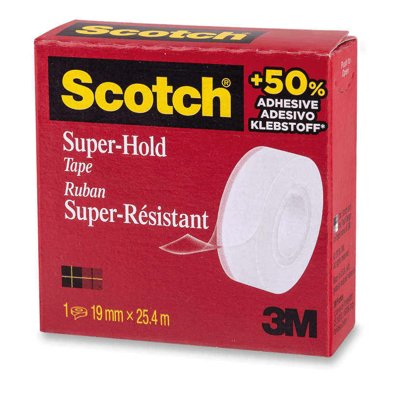 Scotch Super hold páska 19 mm x 25,4 m