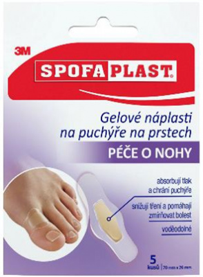 3M Spofaplast 911N Gel.nápl.puchýře na prstech 5ks
