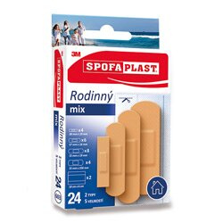 3M Spofaplast™ 603 Rodinný mix - 24 ks