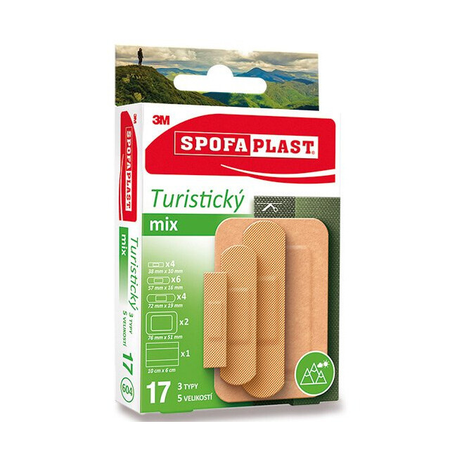 3M Spofaplast - náplasti - turistický mix