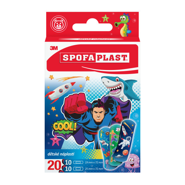 3M™ SPOFAPLAST 118 Dětské náplasti 20 kusů