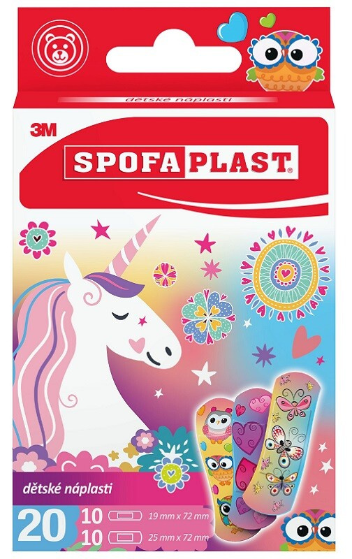 3M™ SPOFAPLAST 119 Dětské náplasti 20 kusů